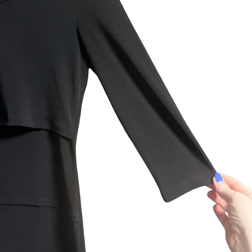 Milk nursingwear Black Nursing Dress Size SX - Picture 4 of 8